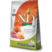  N&D Dog Grain Free Adult Medium/Maxi sütőtök, vaddisznó & alma 12 kg
