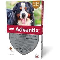Advantix Advantix Spot On kutyáknak (1 darab | 40-60 kg | XL | 6 ml / pipetta)