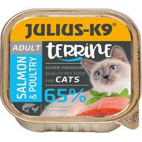  Julius-K9 Cat Terrine Adult Salmon & Poultry nedveseledel (16 x 100 g) 1600 g
