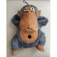 Tommi Tommi Crazy Monkey szürke plüss kutyajáték (Magassága 24 cm)
