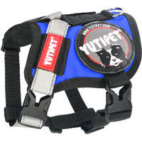 Yutipet / Montana Dog Yutipet párnázott biztonsági kutyahám (Kék; XXS; Haskörméret: 31-36 cm, Nyakkörméret: 25-29 cm)