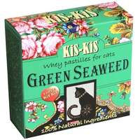 KiS-KiS KiS-KiS Green Seaweed algás tejsavó pasztilla macskáknak - A vitalitás növeléséért (100 tabletta)