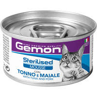 Gemon Gemon Cat Adult Sterilised Mousse with Tuna & Pork (24 x 85 g) 2.2kg