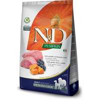  N&D Dog Grain Free Adult Medium/Maxi sütőtök, bárány & áfonya 12 kg