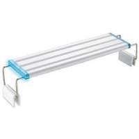Szerber Szerber LED MS20 akvárium világítás fehér és kék LED izzókkal (Alumínium lámpatest: 18.5 cm ~ 20-30 cm széles akváriumhoz | 6,5 W | Fényerő kb. 350 lumen)