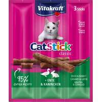 Vitakraft Vitakraft Cat Stick Classic kacsás és nyulas húsrudak macskáknak (3 x 6 g) 18g