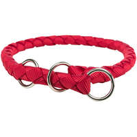 Trixie Trixie Cavo piros színű húzásgátló fonott nyakörv kutyáknak (52-60 cm; Átmérő: 18 mm)