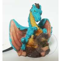 Kis sárkány akváriumdekor (6.5 x 5.5 x 8 cm)