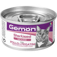 Gemon Gemon Cat Adult Sterilised Mousse with Chicken & Liver (24 x 85 g) 2.2kg