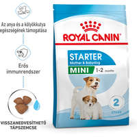 Royal Canin Royal Canin Mini Starter - Száraz táp kistestű vemhes szuka és kölyök kutya részére 2 hónapos korig 1kg