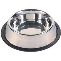 Trixie Trixie gumiperemes fémtál kutyának (0.45 liter / 19 cm)