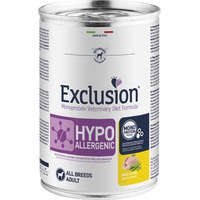Exclusion Exclusion Dog Monoprotein Vet Diet Hypoallergenic Quail & Pea konzerv (24 x 400 g) 9.6kg