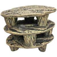 Szer-Ber Többszintes kerámia teknős kilépő (Háromszintes; 170 x 110 x 150 mm)