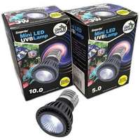 Giangarden Giangarden Mini LED UVB Lamp 5.0 terráriumi LED izzó (3 Watt, E27)