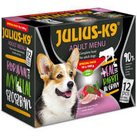 Julius-K9 Julius-K9 Veal & Rabbit szószos falatok kutyáknak (2 x 6 x 100 g) 1.2kg