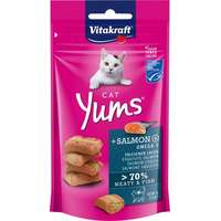  Vitakraft Cat Yums extra puha jutalomfalat lazaccal és Omega 3-mal (5 tasak | 5 x 40 g) 200 g