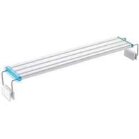 Szerber Szerber LED MS40 akvárium világítás fehér és kék LED izzókkal (Alumínium lámpatest: 38.5 cm ~ 40-50 cm széles akváriumhoz | 13 W | kb. 700 lumen)