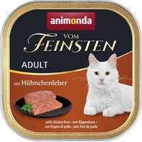 Animonda Animonda Vom Feinsten Adult – Csirkemájas macskaeledel (64 x 100 g) 6.4kg