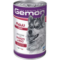Gemon Gemon Dog Maxi Adult Chunks with Beef & Rice konzerv (12 x 1250 g) 15kg