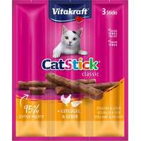 Vitakraft Vitakraft Cat-Stick Classic szárnyasos és májas húsrudak macskáknak (3 x 6 g) 18 g