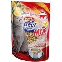 Panzi Panzi Cat-Mix marhás, csirkés és zöldséges száraztáp cicáknak 400 g