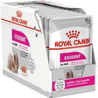  Royal Canin Exigent - Nedves táp válogatós felnőtt kutyák részére (12 x 85 g) 1.02 kg