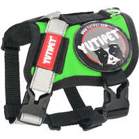 Yutipet / Montana Dog Yutipet párnázott biztonsági kutyahám (Zöld; XS; Haskörméret: 36-47 cm, Nyakkörméret: 26-36 cm)