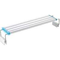Szerber Szerber LED MS30 akvárium világítás fehér és kék LED izzókkal (Alumínium lámpatest: 28.5 cm ~ 30-40 cm széles akváriumhoz | 10 W | Fényerő kb. 530 lumen)
