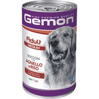 Gemon Gemon Dog Medium Adult Chunks with Lamb & Rice konzerv (12 x 1250 g) 15kg