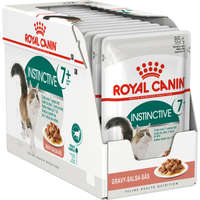 Royal Canin Royal Canin Instinctive 7+ Gravy - Idősödő macska szószos nedves táp (12 x 85 g) 1.02kg