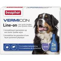 Beaphar Beaphar Vermicon Dog Line-on Spot-on (3 x 4.5 ml) (L: 30+ kg)