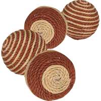 Trixie Játék Macskának Labda 4cm Barna/Bézs