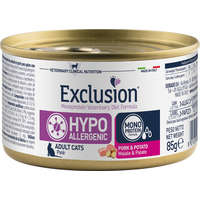 Exclusion Exclusion Cat Monoprotein Vet Diet Hypoallergenic Pork & Potato konzerv (24 x 85 g) 2.04kg