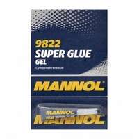 MANNOL Mannol 9822 Super Glue Gel (3 GR) pillanatragasztó, gél állagú