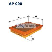 FILTRON Filtron Légszűrő (AP 098) (AP098)