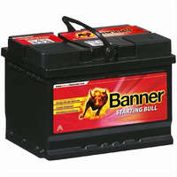 BANNER Banner 555 19 Starting Bull Akkumulátor 55AH 450A J+ (H:241mm;Sz:175mm;M:175mm), 55519