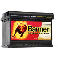 BANNER Banner 570 01 Running Bull AGM 70Ah 720A Jobb+, 57001