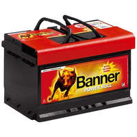 BANNER Banner P74 12 Power Bull Akkumulátor 74AH 680A J+ (H:278mm;Sz:175mm;M:190mm), P7412