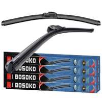 BOSOKO Bosoko ablaktörlő lapát kampós véggel (430 mm - 17")