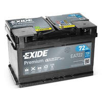 EXIDE Exide Premium EA722 (72AH 720 A) J+