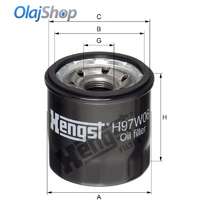 HENGST Hengst H97W06 olajszűrő, H97W06