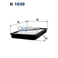 FILTRON Filtron Utastérszűrő (K 1039) (K1039)