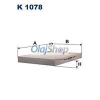 FILTRON Filtron Utastérszűrő (K 1078) (K1078)