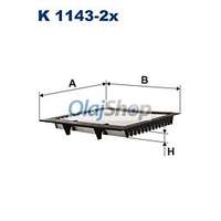 FILTRON Filtron Utastérszűrő (K 1143-2X) (K1143-2X)