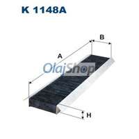 FILTRON Filtron Utastérszűrő (K 1148A) (K1148A)