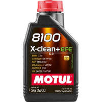 MOTUL Motul 8100 X-CLEAN+ EFE 0W-30 (1 L)