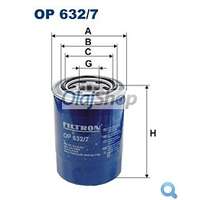 FILTRON Filtron Olajszűrő (OP 632/7) (OP632/7)