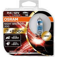 OSRAM OSRAM 12V 60/55W P43T H4 NIGHT BREAKER 200 Duo-Box