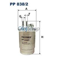 FILTRON Filtron Üzemanyagszűrő (PP 838/2) (PP838/2)