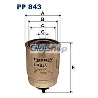 FILTRON Filtron Üzemanyagszűrő (PP 843) (PP843)
